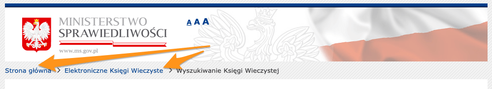 linki do strony głównej