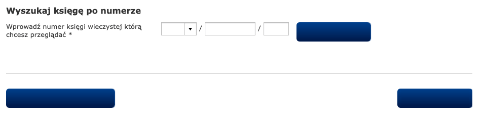formularz trzy przyciski