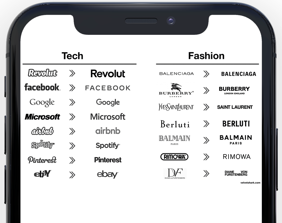 Sans serif logos on iPhone 11