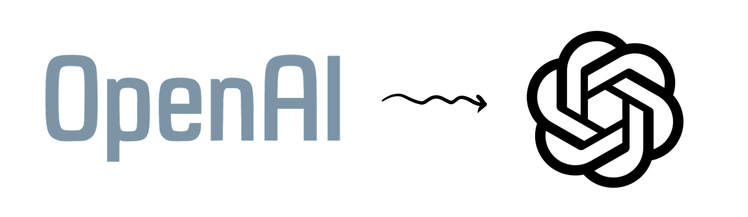 OpenAI's logo evolution